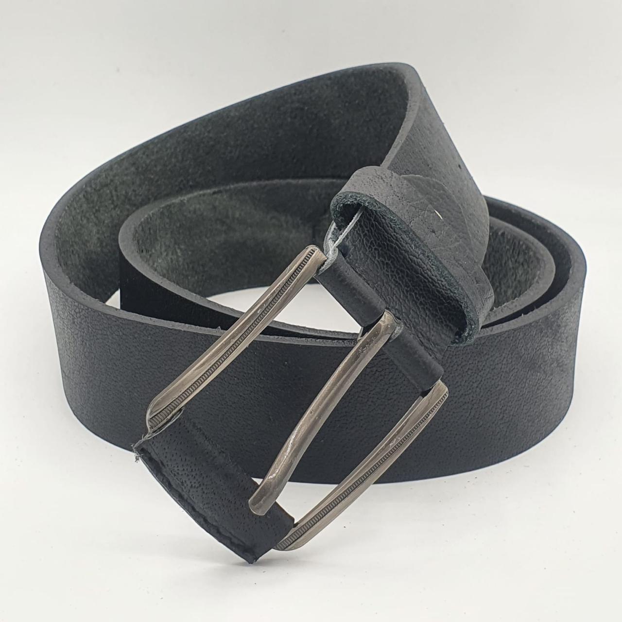 Black Leather Belt For Men