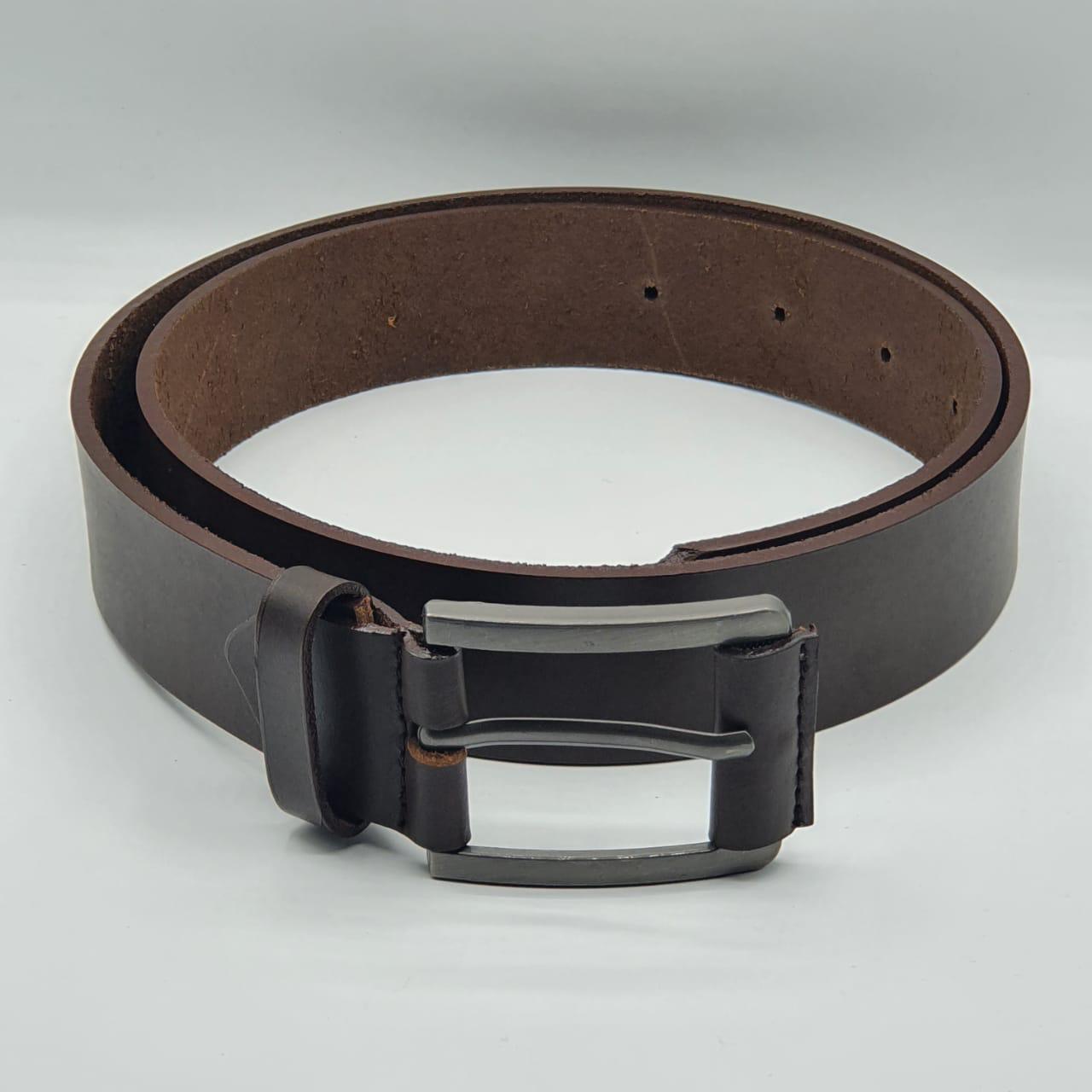 Brown Leather Belt For Men