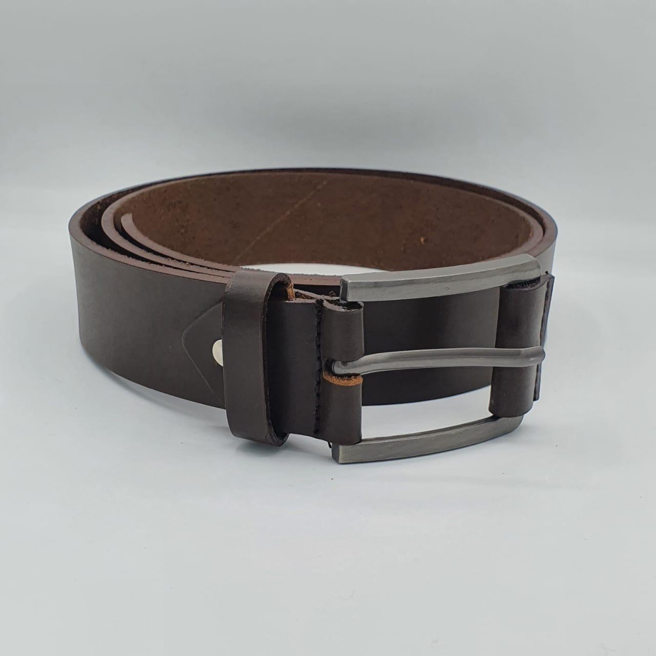 Brown Leather Belt For Men