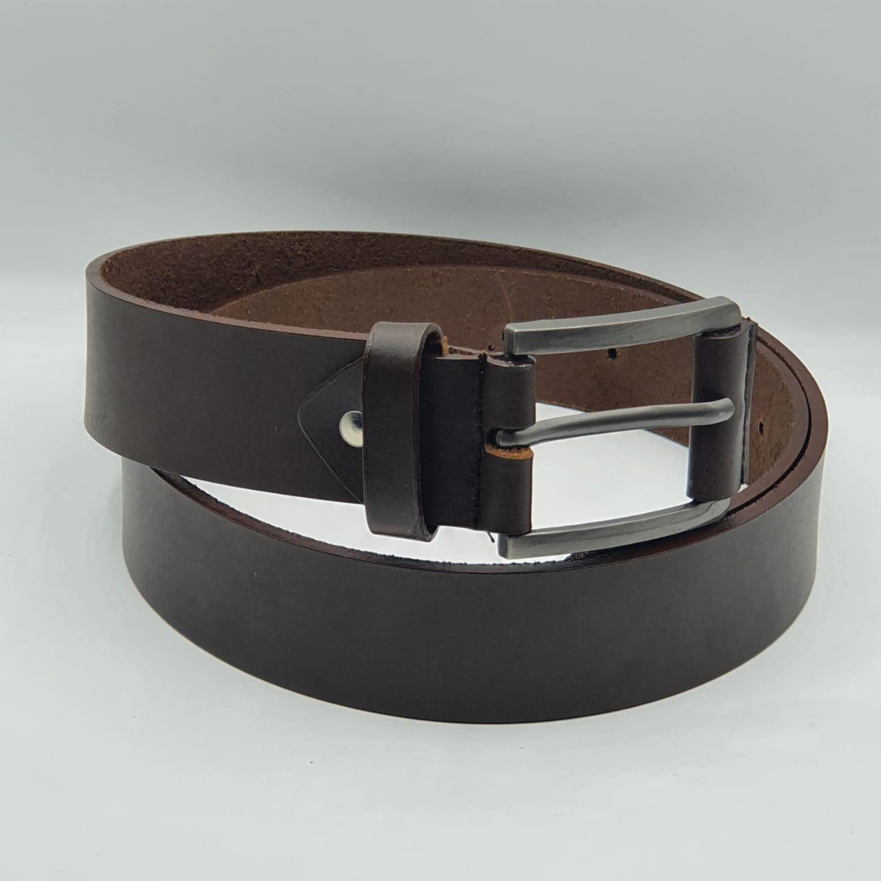 Brown Leather Belt For Men